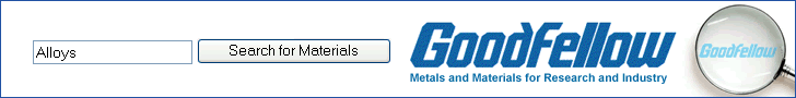 Search For Materials With Goodfellow